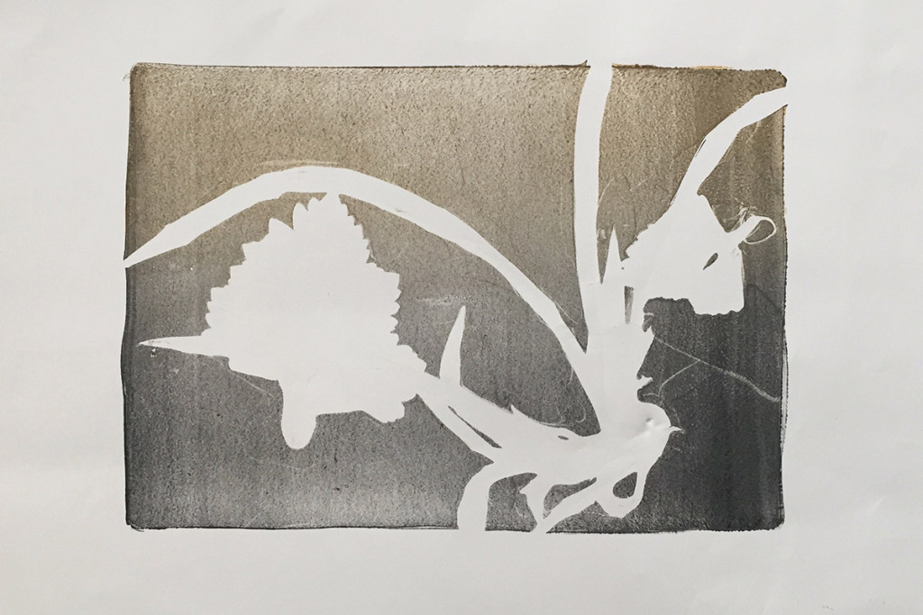 Gelli' Plate Printing for Monotype by Katherine Jones