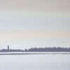 Sara Lee ISOLA series, Venice Landscape print, Overshadow