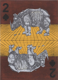 Nana Shiomi - Durer’s Law of Printmaking - Twin Rhinos
