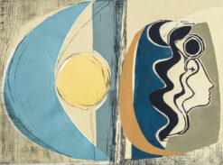 Limited edition print by Lucy Farley of the 'Woodswoman' from her savernake series