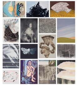 RABLEY GALLERY FOLIO 25 includes 16 new print publications of hand finished limited edition prints by 16 artist printmakers from the UK