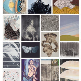 RABLEY GALLERY FOLIO 25 includes 16 new print publications of hand finished limited edition prints by 16 artist printmakers from the UK