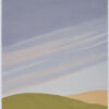 Limited edition landscape print by Sara Lee, A japaanese woodcut of changing skies at dawn and dusk