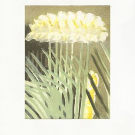 Contemporary Print on exhibition at Gainsboroguh House Katherine Jones RA Year After Year, 2024 Collagraph 45 x 34.8 cm Edition of 25