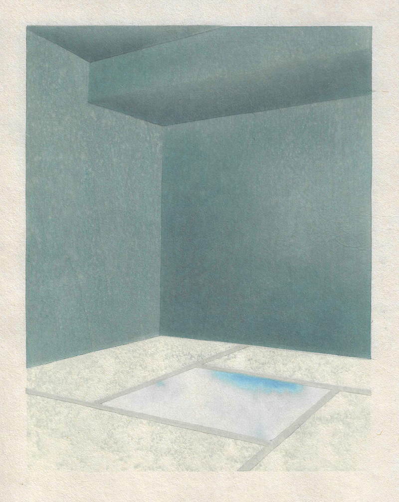 Prudence Ainslie IRORI - SHINRIN (sunken earth - sky)‬‬‬ Year 2022 Limited Edition Contemporary Print