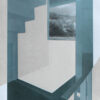 Ventana I (Green) Woodcut and Archival Digital Print on Japanese Paper