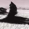 'Dispatch' an intaglio and monoprint work by Emma Stibbon RA