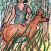 Eileen Cooper - Woman and Deer I 2026