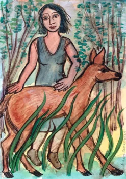Eileen Cooper - Woman and Deer I 2026