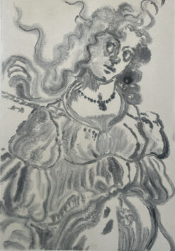 NM70 Natasha Michaels Sprung 29x 20 cm monotypes