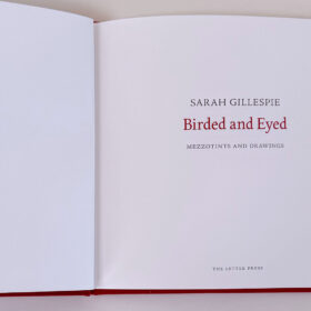 Sarah Gillespie 'Birded and Eyed' book