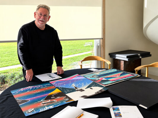 Mark Golder looks at Sadie Tierney prints at Rabley Gallery